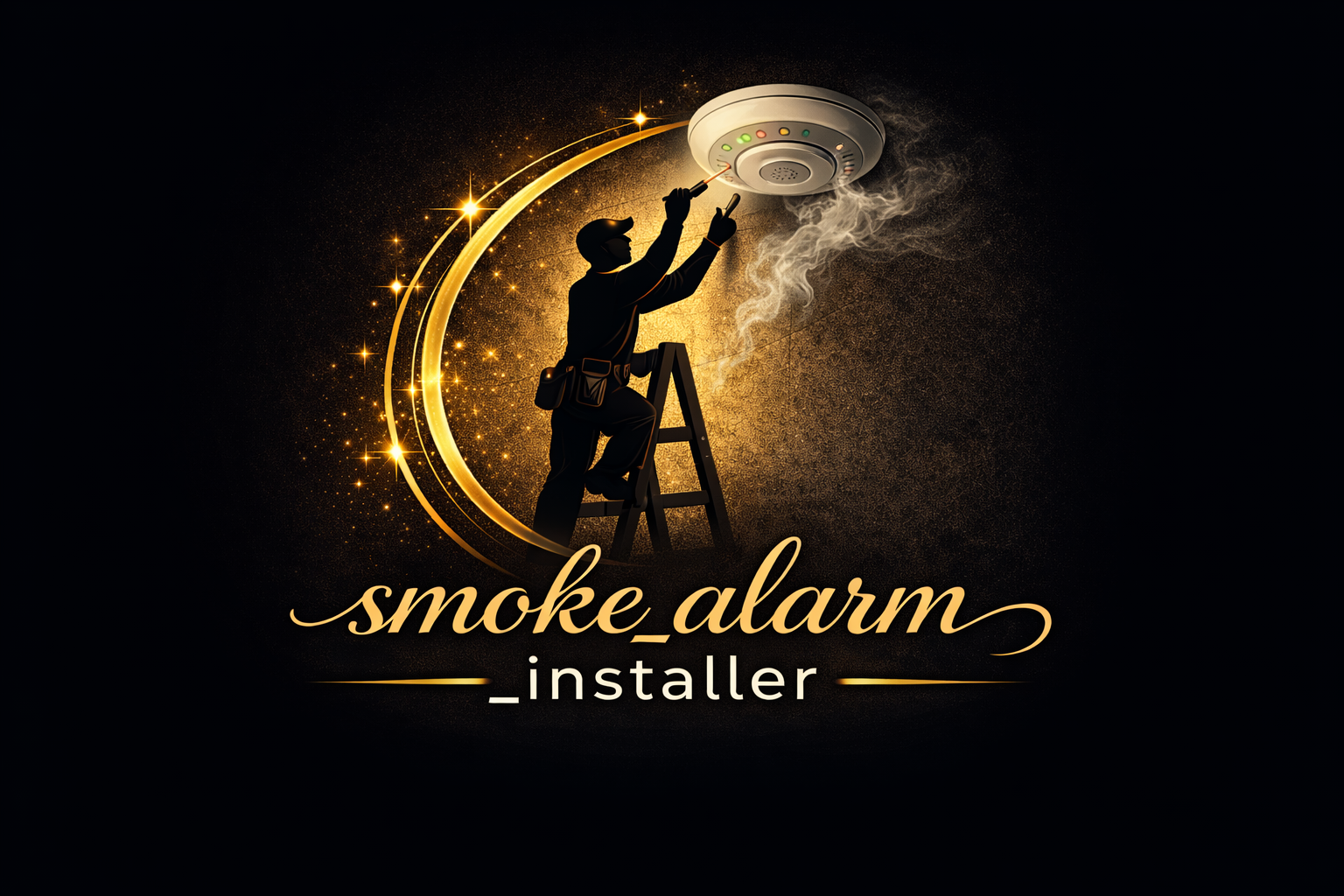 Smoke Alarm Installer Camberley Logo
